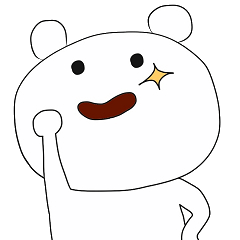 [LINEスタンプ] QQQ bear