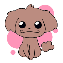 [LINEスタンプ] トイプーのプーちゃん 