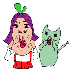 [LINEスタンプ] ケリー＆ポップ 