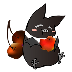 [LINEスタンプ] Bat Story-Ait ＆ Ms.Bi NO.2 