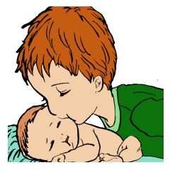 [LINEスタンプ] ほのぼのfamily 