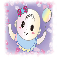 [LINEスタンプ] 赤ちゃん連れの家族は 