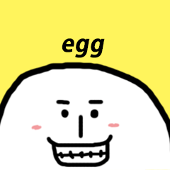 [LINEスタンプ] Mr. egg emoticon