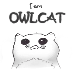 [LINEスタンプ] OwlCats journey starts