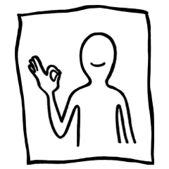 [LINEスタンプ] ちょっと使える？～白いやつ 