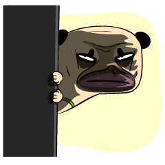 [LINEスタンプ] Mao Whatta Pug