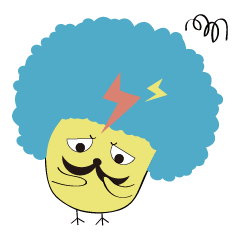 [LINEスタンプ] Baby baby chicken with worm 