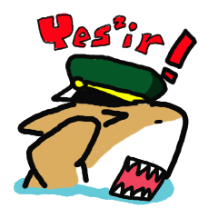 [LINEスタンプ] 叫山貓の貓鯊