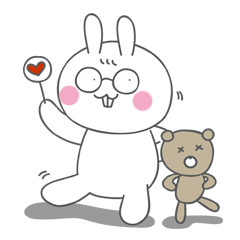 [LINEスタンプ] Miki the Chubby Bunny