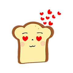 [LINEスタンプ] bread Lovely