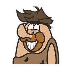 [LINEスタンプ] Primitive A-Gan！！！ Oh Oh Oh