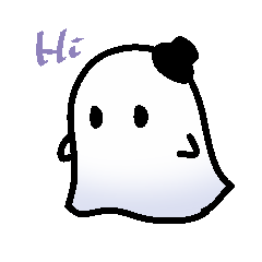 [LINEスタンプ] おばけのトイトイ