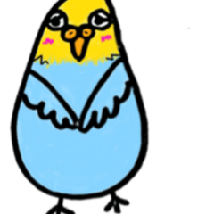 [LINEスタンプ] 癒しドリ