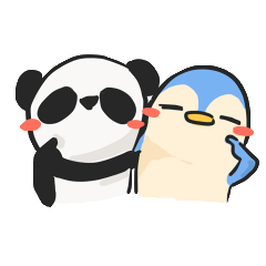 [LINEスタンプ] Penguin＆Panda