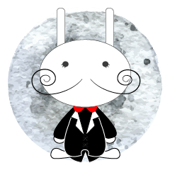 [LINEスタンプ] GENTLERABBIT