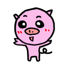 [LINEスタンプ] 可愛いぶーちゃん