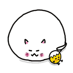 [LINEスタンプ] 玉子猫と玉ヒヨ