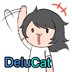 [LINEスタンプ] DeluCat