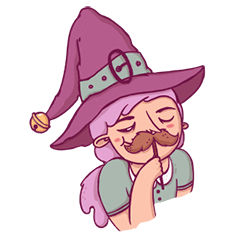 [LINEスタンプ] Cute Witch's Everyday Life