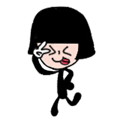 [LINEスタンプ] anter girl