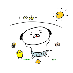 [LINEスタンプ] はらまきシーズー