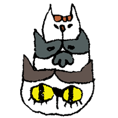 [LINEスタンプ] meowmeowmeow 2