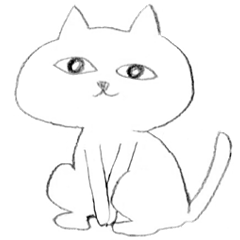 [LINEスタンプ] 何もしたくない猫