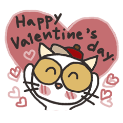 [LINEスタンプ] Lovely Khawpun 1 (Valentine's day)