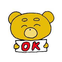 [LINEスタンプ] くまの表情