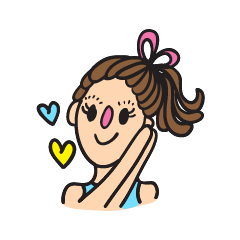 [LINEスタンプ] Pink Nose