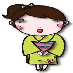 [LINEスタンプ] 七味ちゃん