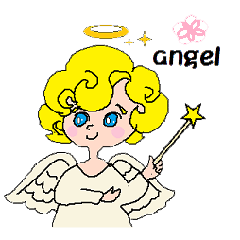 [LINEスタンプ] エンジェル君と楽しい仲間たち