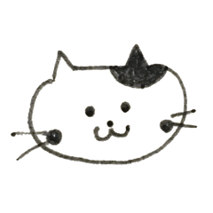 [LINEスタンプ] ねこのギンさん