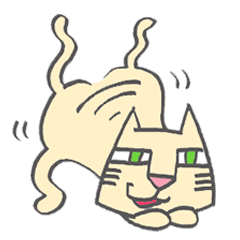 [LINEスタンプ] 宮崎弁を話す猫の画像（メイン）