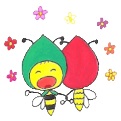 [LINEスタンプ] Bee Boy ＆ Mimi