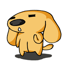 [LINEスタンプ] Dog bored world