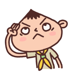 [LINEスタンプ] Boy Scout(Happy Scout)