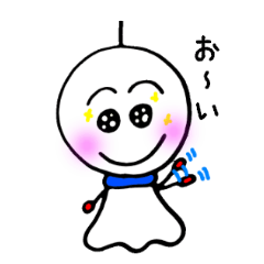 [LINEスタンプ] マイペースな「Teru-Teru Bozu」