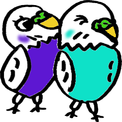 [LINEスタンプ] インコパラダイス