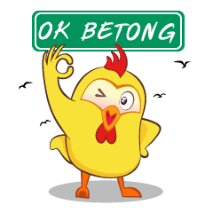 [LINEスタンプ] KAI BETONG