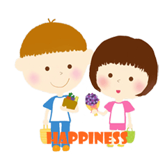 [LINEスタンプ] Happy You and me