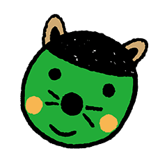 [LINEスタンプ] エメラルドキャット