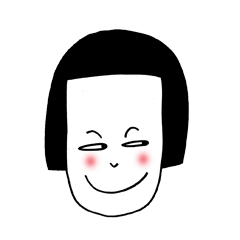 [LINEスタンプ] ブサ可愛いおかっぱ女子