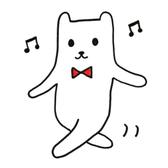 [LINEスタンプ] しろくまたん☆