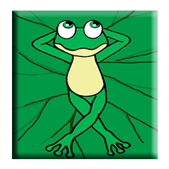 [LINEスタンプ] W-Frogの画像（メイン）