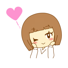 [LINEスタンプ] 今時女子のハルカの毎日