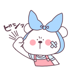 [LINEスタンプ] 虫歯のももさん（すねてる日常編）