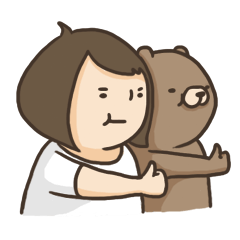 [LINEスタンプ] Lil Fatty and Bear