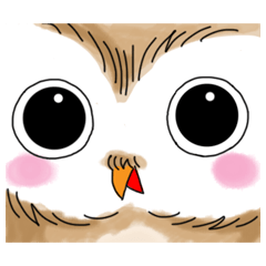 [LINEスタンプ] A little cute OWL 2