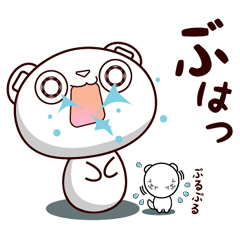 [LINEスタンプ] 返信で使えるクマスタンプ